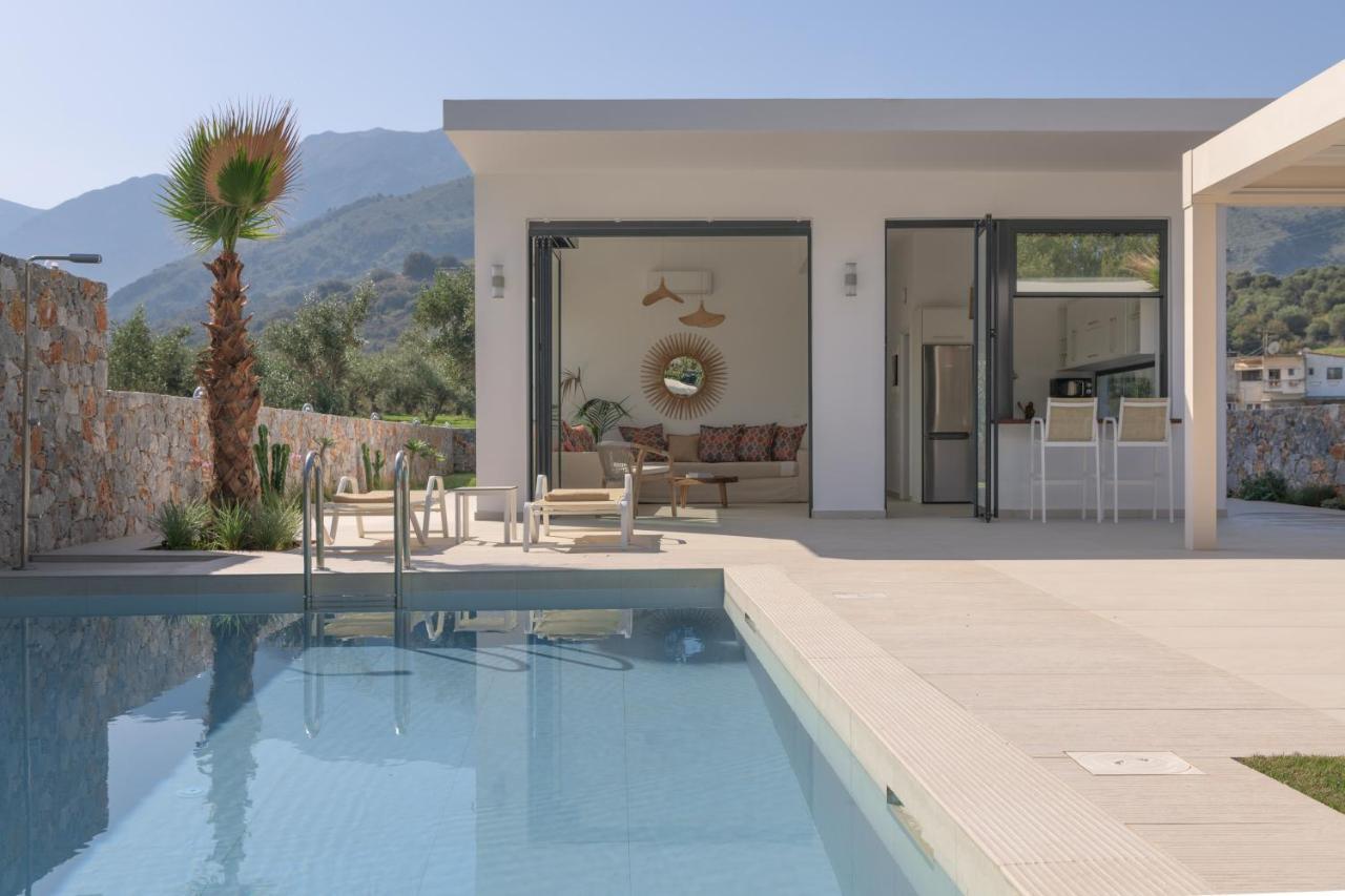 Pelagias Villa Lefka With Heated Pool Mathés Zewnętrze zdjęcie