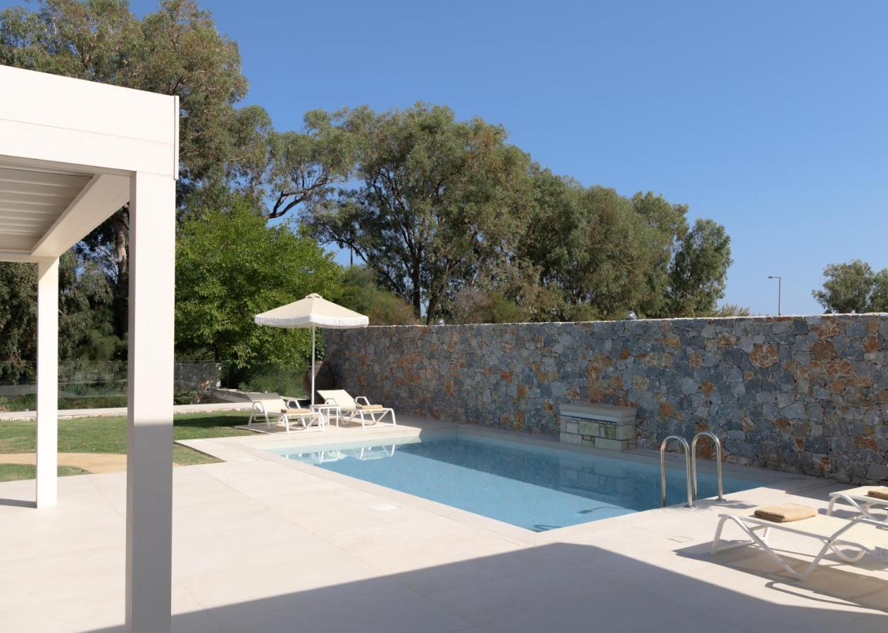 Pelagias Villa Lefka With Heated Pool Mathés Zewnętrze zdjęcie