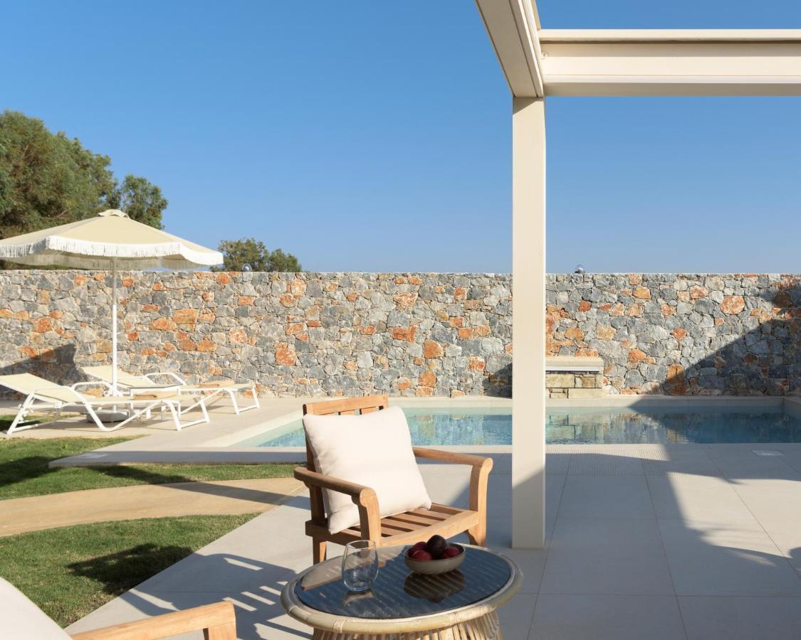 Pelagias Villa Lefka With Heated Pool Mathés Zewnętrze zdjęcie