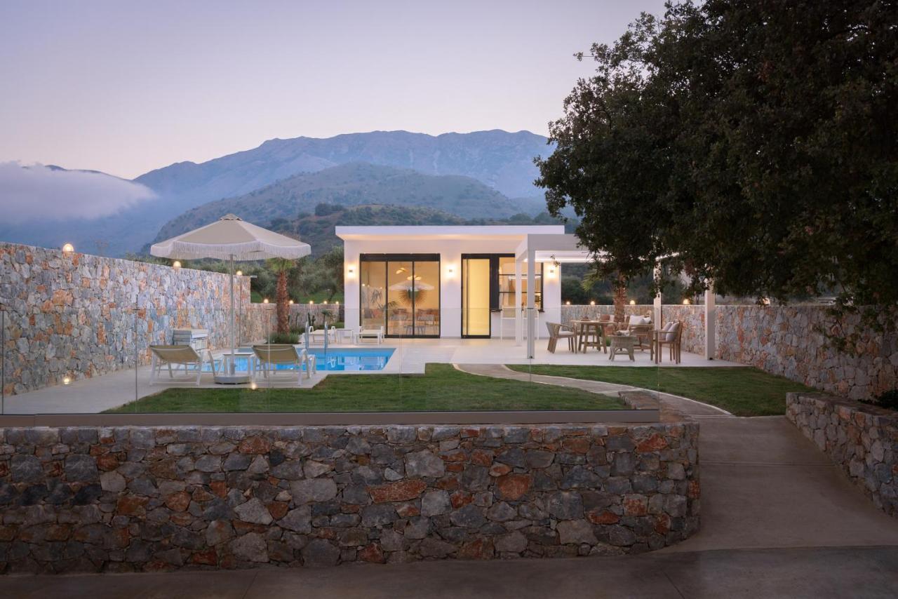 Pelagias Villa Lefka With Heated Pool Mathés Zewnętrze zdjęcie