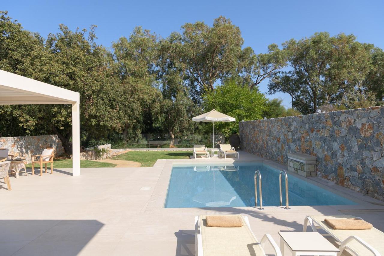 Pelagias Villa Lefka With Heated Pool Mathés Zewnętrze zdjęcie