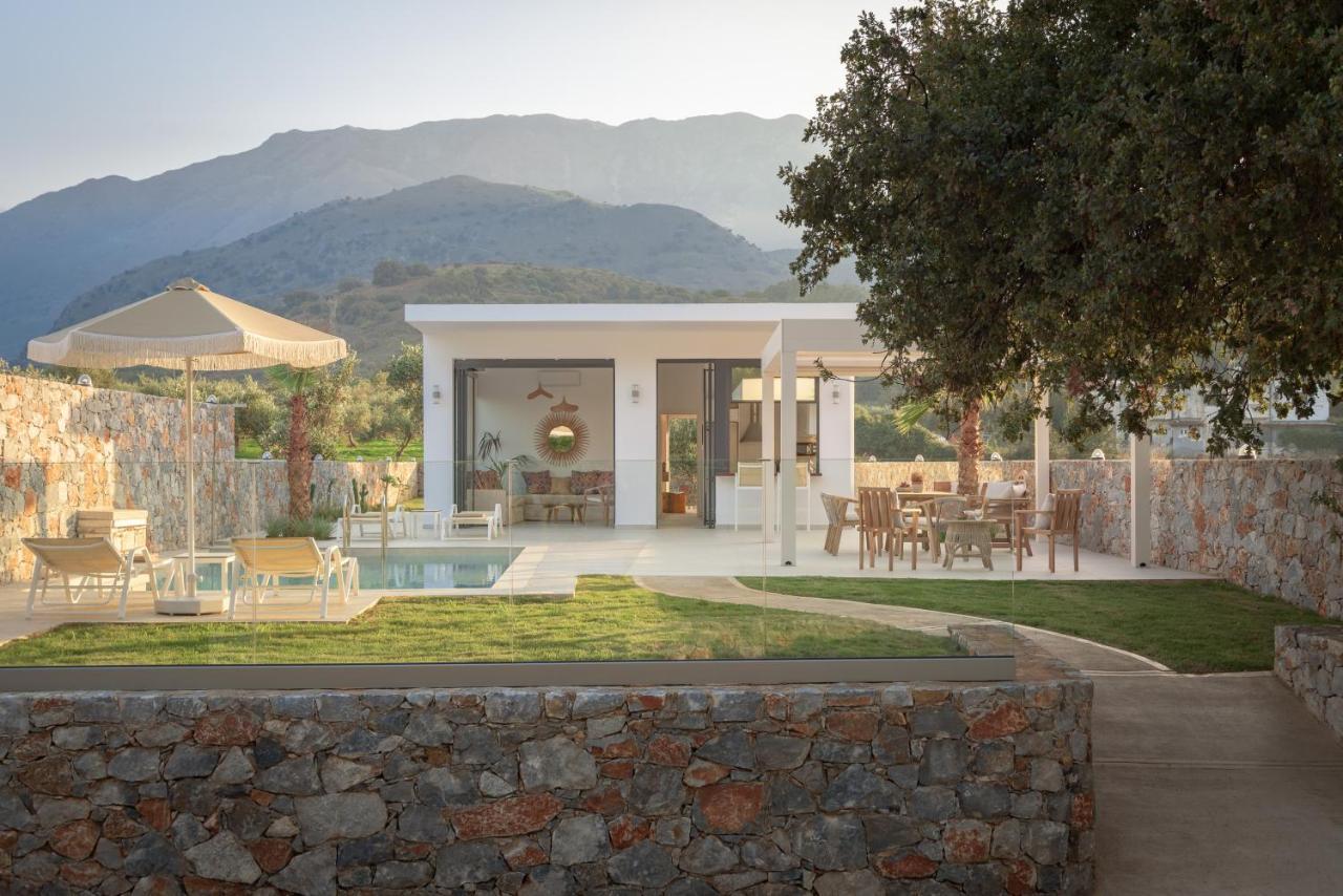 Pelagias Villa Lefka With Heated Pool Mathés Zewnętrze zdjęcie
