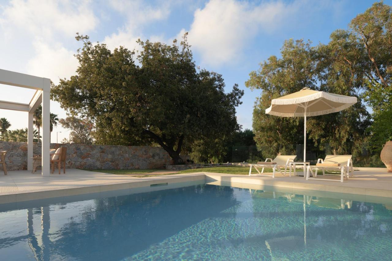 Pelagias Villa Lefka With Heated Pool Mathés Zewnętrze zdjęcie