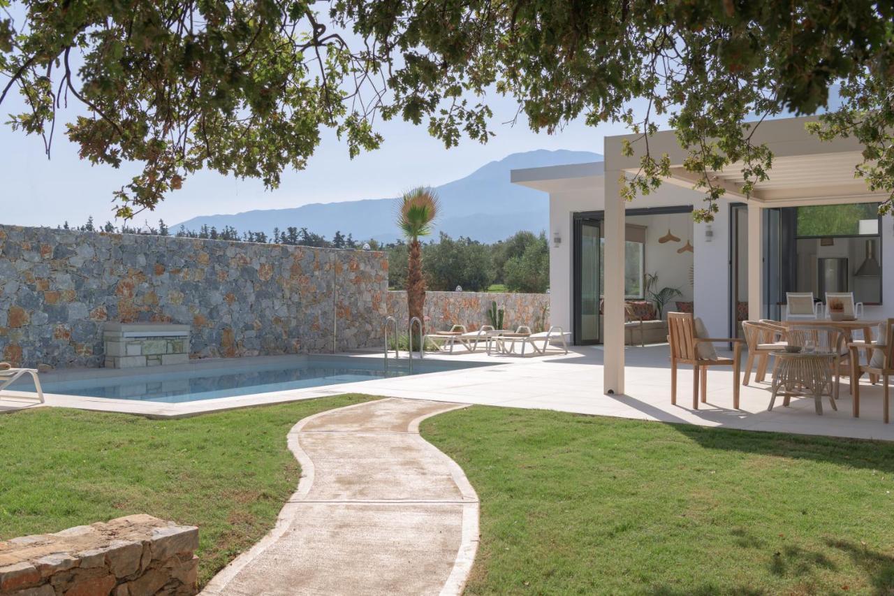 Pelagias Villa Lefka With Heated Pool Mathés Zewnętrze zdjęcie