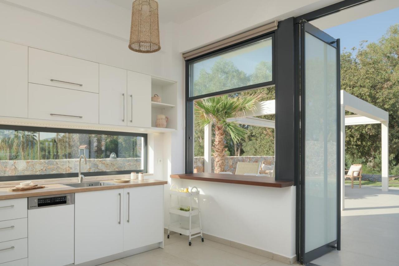 Pelagias Villa Lefka With Heated Pool Mathés Zewnętrze zdjęcie